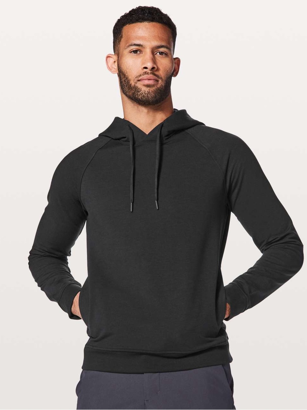 Lululemon City Sweat Pullover Hoodie Black Medium